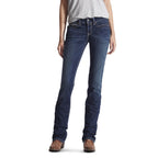 Ariat Womens R.E.A.L. Straight Jeans (10017216) Icon Ocean 