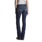 Ariat Womens R.E.A.L. Straight Jeans (10017216) Icon Ocean 