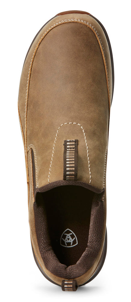 Ariat Mens Spitfire Slip-On Casual Shoes (10027409) Brown Bomber 