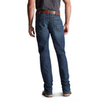 Ariat Mens Rebar M4 Low Rise Bootcut Jeans (10016221) Carbine 