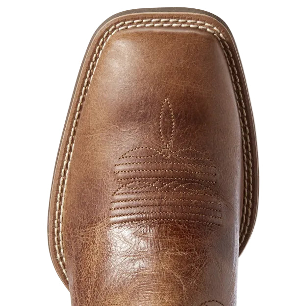 Ariat Mens Sport Cool VentTEK Western Boots (10031446) Dark Tan/Two Tone Tan 