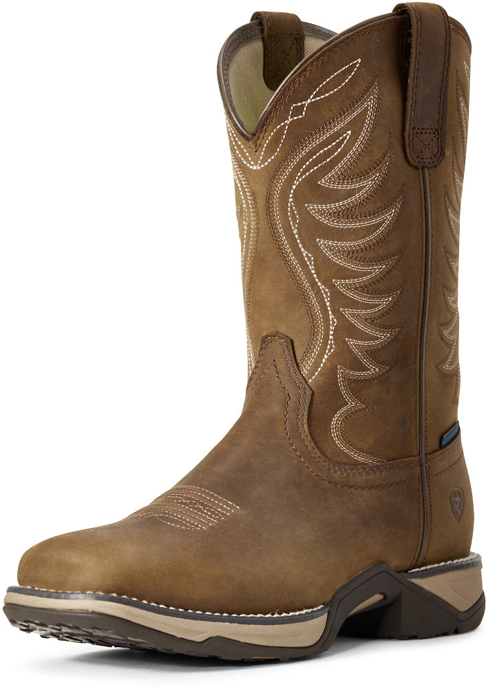 Ariat Womens Anthem H2O Western Boots (10029528) Distressed Brown 