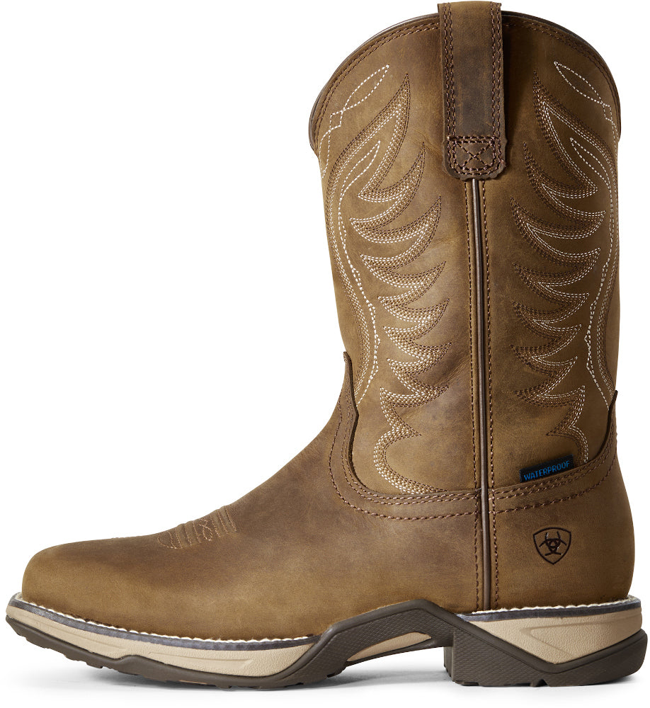 Ariat Womens Anthem H2O Western Boots (10029528) Distressed Brown 