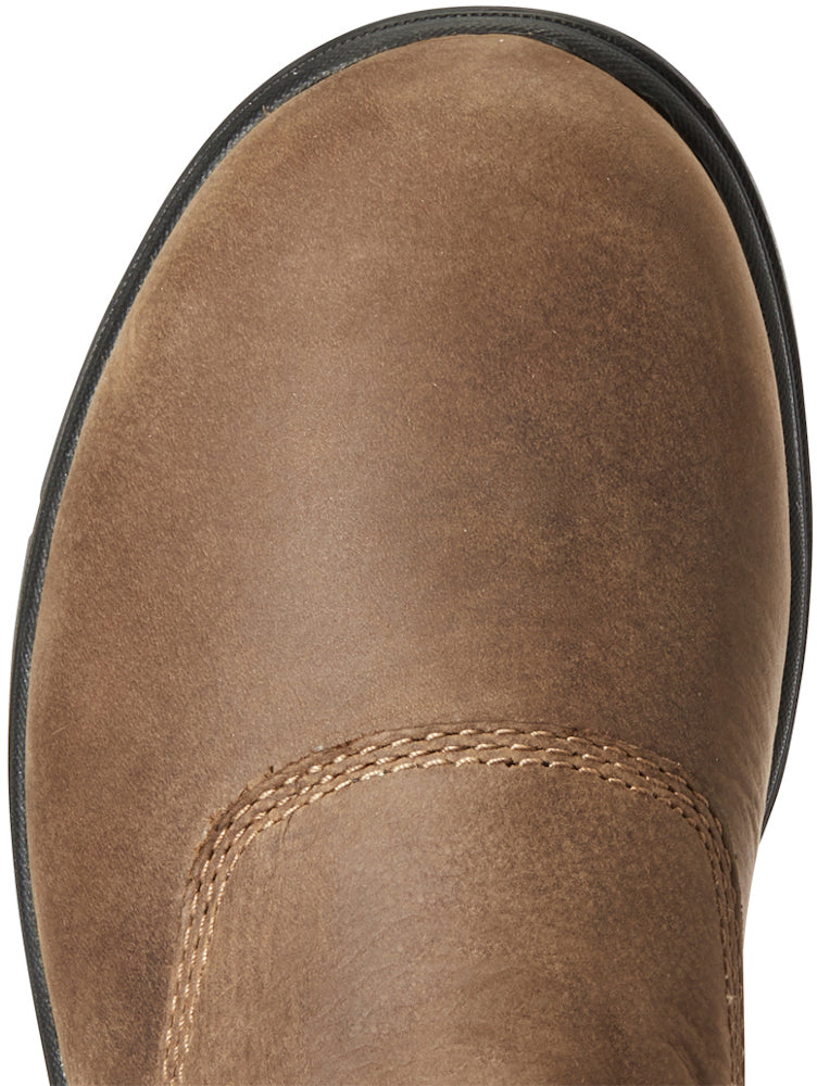 Ariat Womens Barnyard Twin Gore II H2O Western Boots (10033862) Antique Brown