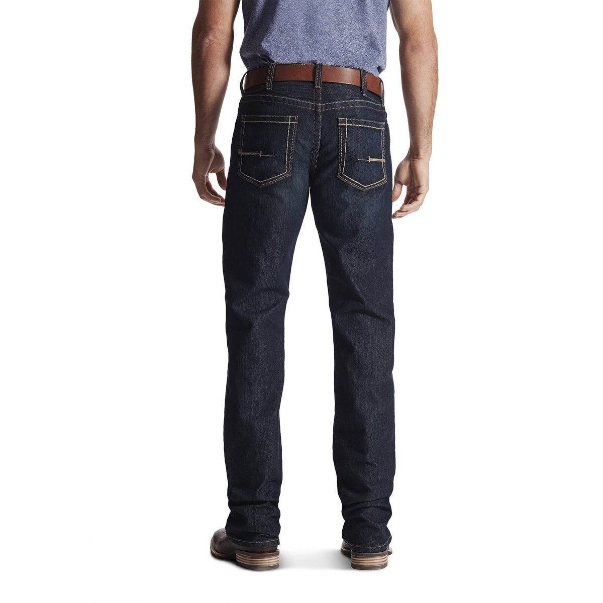 Ariat Mens Rebar M4 Durastretch Low Rise Bootcut Jeans (10016220) Bodie 