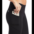 Ariat Womens EOS Full Seat Tight (10025580) Black [GD]