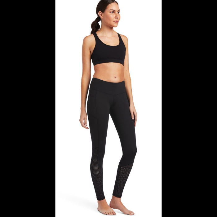 Ariat Womens EOS Full Seat Tight (10025580) Black [GD]