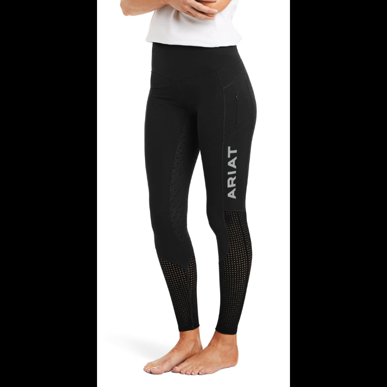 Ariat Womens EOS Full Seat Tight (10025580) Black [GD]