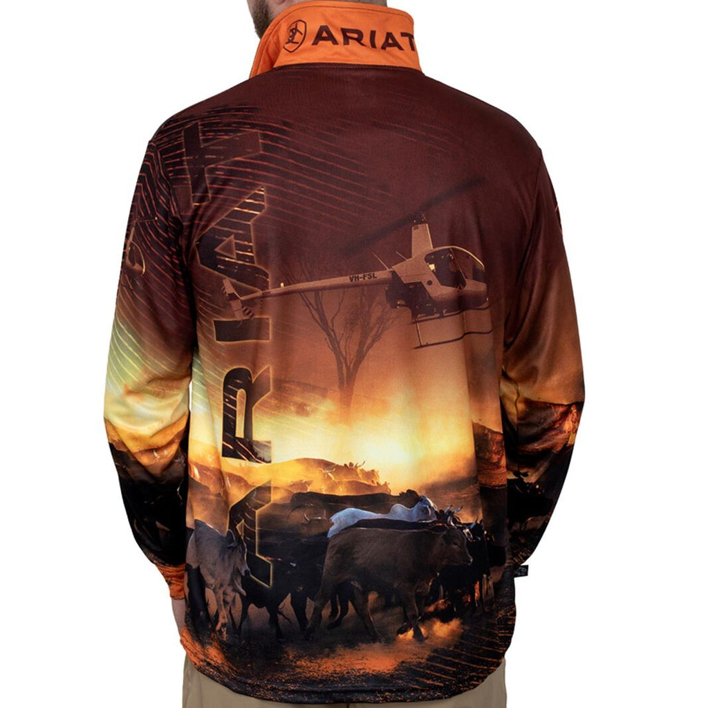 Ariat Mens Fishing Shirt (2002CLSP) Western Chopper