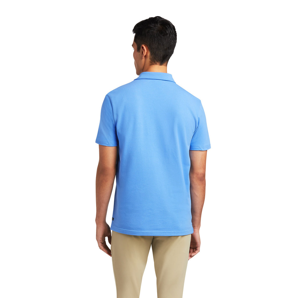 Ariat Mens Medal Polo (10039497) Reykjavik Blue [SD] 