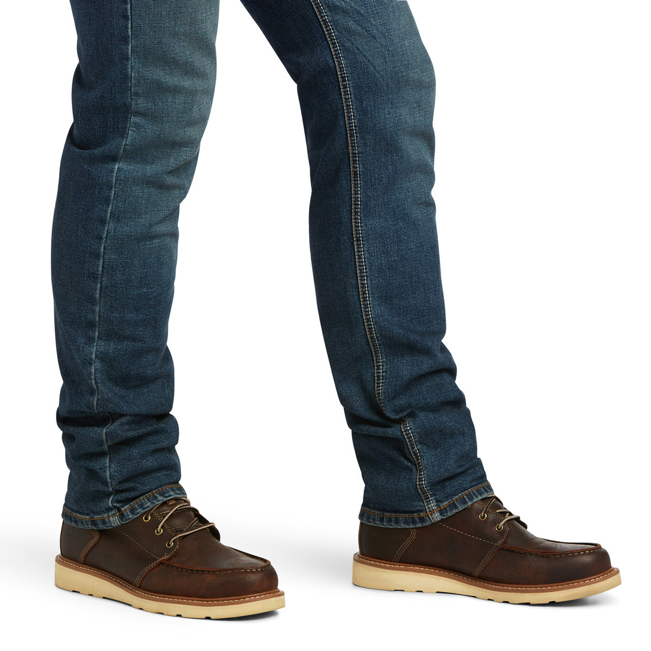 Ariat Mens M8 Modern TekStretch Sebastian Slim Leg Jeans (10039625) Grafton [GD]