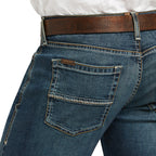 Ariat Mens M8 Modern TekStretch Sebastian Slim Leg Jeans (10039625) Grafton [GD]