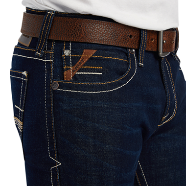 Ariat Mens M7 Slim Fit Ranger Straight Leg Jeans (10041088) Rockport [SD]