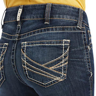 Ariat Womens R.E.A.L. Perfect Rise Bootcut Lexi Jeans (10041059) Missouri 