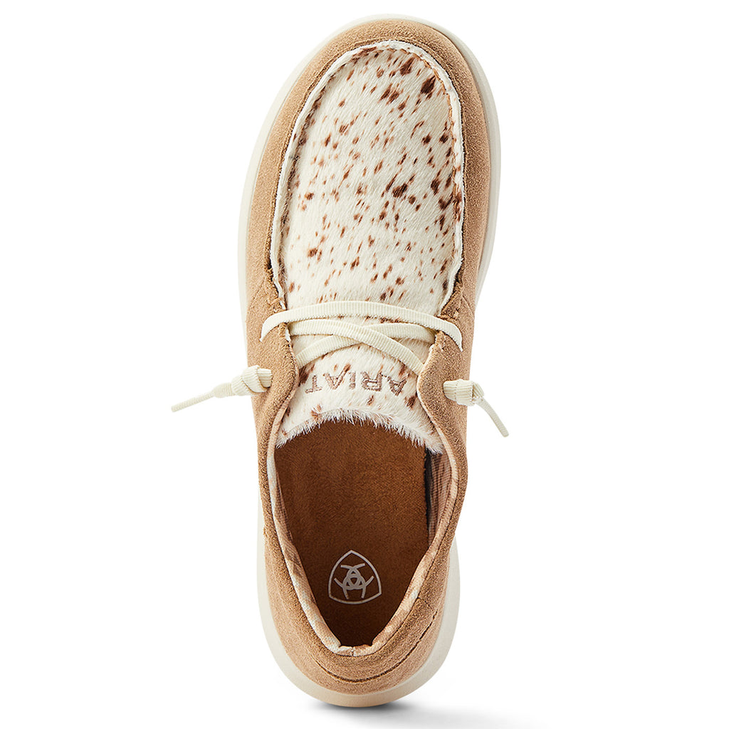 Ariat Womens Hilo Shoes (10044589) Walnut/Spotted Hair 