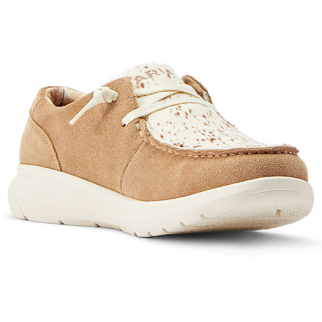 Ariat Womens Hilo Shoes (10044589) Walnut/Spotted Hair 