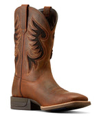 Ariat Mens Cowpuncher VentTEK Western Boots (10051035) Brown Oiled Rowdy 