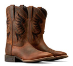 Ariat Mens Cowpuncher VentTEK Western Boots (10051035) Brown Oiled Rowdy 