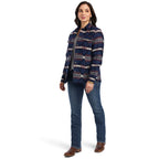 Ariat Womens R.E.A.L. Shacket Shirt Jacket (10041576) Mountain Peak Jacquard [SD]