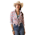 Ariat Womens REAL Kirby Stretch L/S Shirt (10043477) Blazin Boots [SD]