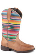 Roper Childrens Cora Western Boots (18914240) Serape Tan/Serape Leather