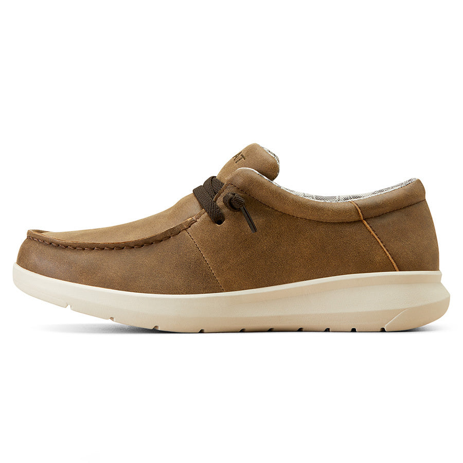 Ariat Mens Hilo Stretch Lace Shoes (10046941) Brown Bomber