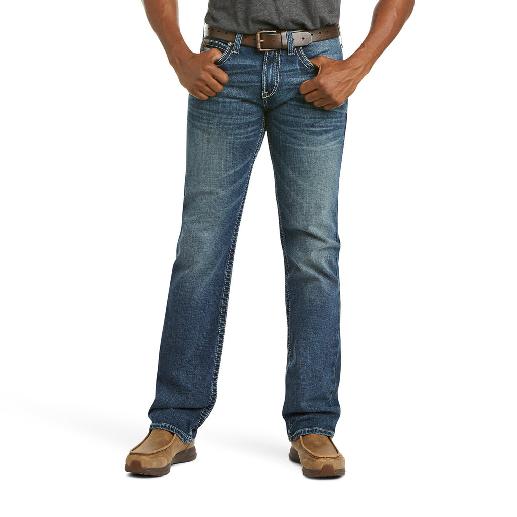 Ariat Mens M7 Rocker Coltrane Straight Jeans (10027748) Silverton 