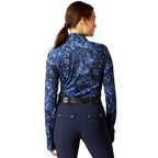 Ariat Womens Lowell 2.0 1/4 Zip Skivvy (10046602) Stormy Skies [SD]