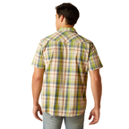 Ariat Mens Hinston Retro Snap S/S Shirt (10051307) Sandshell [SD]