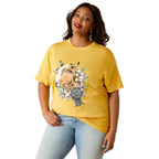 Ariat Womens 1st Prize S/S Tee (10051300) Ochre [SD]