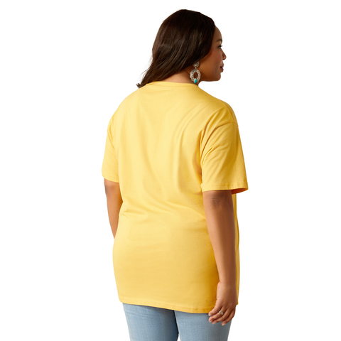 Ariat Womens 1st Prize S/S Tee (10051300) Ochre [SD]