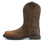 Ariat Mens Groundbreaker Steel Toe Western Boots (10014241) Brown