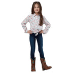 Roper Girls Five Star Collection L/S Print Shirt (80590409) Multi [GD]