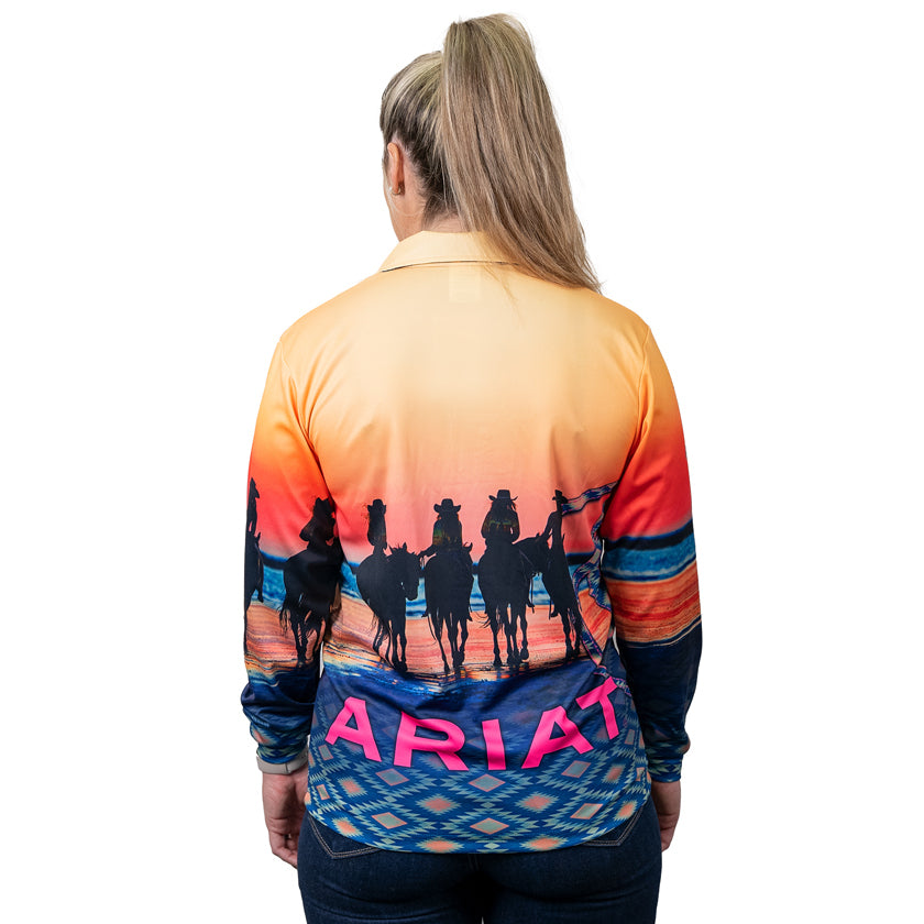 Ariat Unisex L/S Fishing Shirt (1007CLSP) Coastal Cowgirls [SD]
