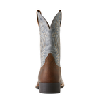 Ariat Mens Sport Western Wide Square Toe Boots (10053731) Earth/Glacier Blue