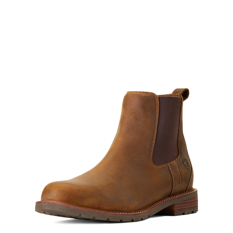 Ariat Mens Wexford H2O Western Boots (10034032) Weathered Brown
