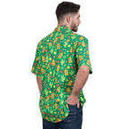 Just Country Mens Jordan S/S Full Button Print Shirt (MWSSR241) Green Cactus [SD]