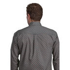 Roper Mens Amarillo Collection L/S Shirt (01326014) Print Grey