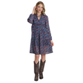 Roper Womens Studio West Collection L/S Dress (57590005) Multi [SD]