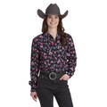 Roper Womens Five Star Collection L/S Shirt (50590187) Print Black [SD]