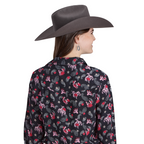 Roper Womens Five Star Collection L/S Shirt (50590187) Print Black [SD]