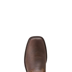 Ariat Work Range Mens Groundbreaker Wide Square Toe Western Boots (10020059) Brown