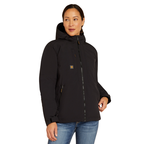 Ariat Womens Rebar Cordura Ripstop Insulated Jacket (10052113) Black