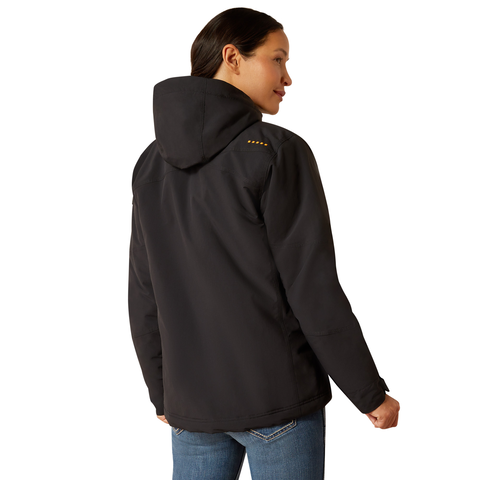 Ariat Womens Rebar Cordura Ripstop Insulated Jacket (10052113) Black
