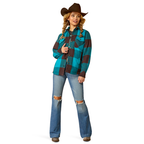 Ariat Womens Buffalo Plaid Shirt Jacket (10052870) Buffalo Plaid