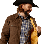 Ariat Mens Grizzly Shirt Jacket (10052476) Demitasse