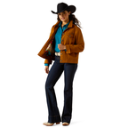 Ariat Womens Grizzly Rancher Jacket (10052600) Chestnut Horse