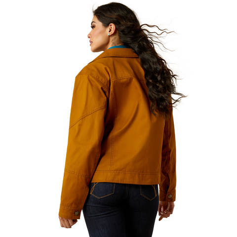 Ariat Womens Grizzly Rancher Jacket (10052600) Chestnut Horse