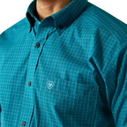 Ariat Mens Pro Series Porter L/S Shirt (10053873) Dark Teal