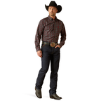 Ariat Mens Pro Series Jax L/S Shirt (10053901) Black